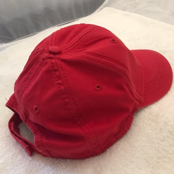 Arsenal Adjustable Red Cotton Ball Cap - Picture 6 of 14
